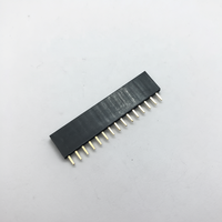 Connecteur femelle à pas de 2,54 mm, une seule rangée, contact en cuivre, boîtier en nylon, prise PCB 3,0 A pour carte de circuit imprimé
