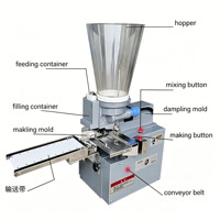 Machine à Gyoza et Potstickers Japonais pour Cuisine de Restaurant – Processus de Fabrication Manuel Assisté