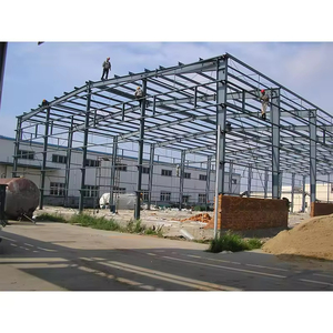 Almacén Industrial de Estructura de Acero Personalizado, Nave Industrial con Estructura de Acero Galvanizado con Certificación CE - Product Image 1