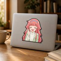 Autocollants et décalcomanies 3D lenticulaires personnalisés pour voitures sur le thème de l'anime – Cadeaux promotionnels durables, écologiques et imperméables avec effet de mouvement