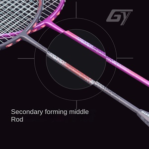 <span class=keywords><strong>Raquette</strong></span> de <span class=keywords><strong>badminton</strong></span> transfrontalière, niveau compétition, ultra-légère, 75-79g, entièrement en carbone, poignée G5, classe attaque-défense - Product Image 4