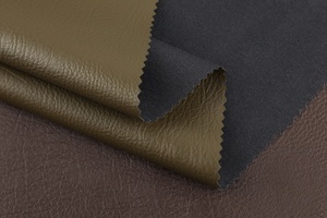 Rouleau de tissu en cuir PU de qualité supérieure pour vêtements de mode, matière en cuir artificiel respirante et douce pour vestes en cuir, jupes et manteaux - Product Image 5