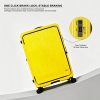 Ensemble de 3 valises extra larges extensibles à ouverture frontale pour PC, avec serrure TSA, roulettes multidirectionnelles, volume maximal pour voyage de 30 jours, service ODM