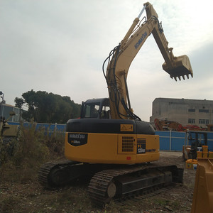 Excavatrice Komatsu PC128 d'occasion, 12,8 tonnes, moteur Cummins, pompe hydraulique Kawasaki, moteur d'origine japonaise, 1200-2000 heures, 90% neuve - Product Image 2