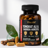 Cápsulas Industriales de Fadogia Agrestis a Granel, Extracto Herbal Natural, Suplemento Dietético para Reventa