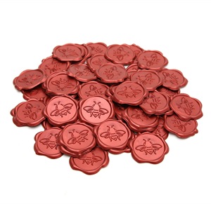 Biểu tượng tùy chỉnh tự dính cổ sáp tem niêm phong sáp sticker cho packin - Product Image 2