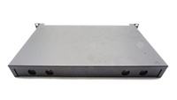 Boîtier coulissant 48 cœurs 19 pouces 1U MPO/MTP LC OS2/G675a OM3 Connecteurs LC SC 4x12/24 cœurs Cassette MPO Cassette Patch Panel