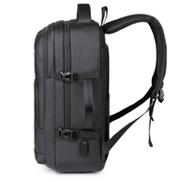 Sac à dos pour ordinateur portable de grande capacité, personnalisé avec logo, imperméable, pour les voyages d'affaires, l'école, le bureau, pour hommes, grand sac pour ordinateur