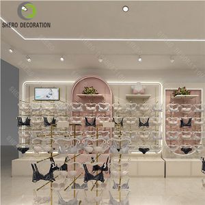 Magasin de <span class=keywords><strong>sous</strong></span>-vêtements sur mesure Meubles de salle d'exposition de <span class=keywords><strong>sous</strong></span>-vêtements Présentoir design de magasin pour <span class=keywords><strong>sous</strong></span>-vêtements et soutiens-gorge - Product Image 3