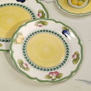 Service de table en céramique, bols et assiettes en porcelaine fine, ensemble de vaisselle en porcelaine - Product Image 5