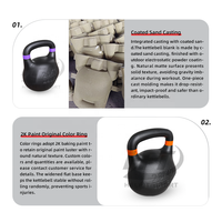 Équipement d'exercice de musculation multifonctionnel, design anti-roulement, compact, en fer, 8 KG, 20 KG, kettlebell hexagonal