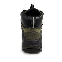 Chaussures de sécurité unisexes MaxiTough, randonnée, industrielles, en acier, imperméables, en cuir nubuck, OEM/ODM, lacets, protection des pieds pour les travailleurs d'usine