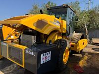 Rouleau compresseur vibrant à tambour unique XCMG XS163J d'occasion, compacteur de sol de 16 tonnes pour la construction routière et municipale, prêt à l'exportation
