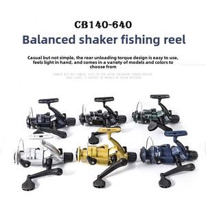 รอกตกปลาพลาสติกแข็งแรงสูงสำหรับมือขวา ใช้กับคันเบ็ดแบบ Rocky Rod River ระบบเบรกหลังแบบ Smooth ความเร็วสูง อัตราทดเกียร์ 5.1:1 - Product Image 3