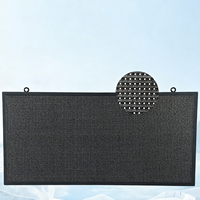 Venta caliente 64*32cm P2.5P4P5 Pantalla de señal de publicidad LED programable a todo Color Tablero de mensajes de desplazamiento LED al aire libre