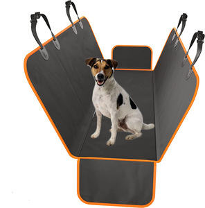 Housse de siège auto robuste et imperméable pour chien en tissu Oxford, anti-rayures, en nylon lavable, durable, motif animalier, pour voyages, fournitures pour animaux de compagnie - Product Image 1