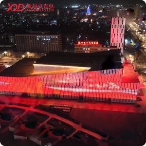 Nhà máy tùy chỉnh 40 mét XQD <span class=keywords><strong>RGB</strong></span> RGBW ngoài trời không thấm nước <span class=keywords><strong>LED</strong></span> <span class=keywords><strong>Pixel</strong></span> Wifi điểm ánh sáng thông minh ngoài trời ws2811 DMX512 cho công viên chủ đề PC - Product Image 6