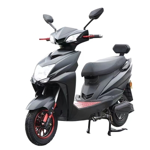 Motocicleta Eléctrica de Alta Velocidad de 1500 W, Batería de 60 V y 20 Ah, Scooter con Frenos de Disco Delanteros y Traseros de 180 mm, Scooter Eléctrico para Adultos - Product Image 1