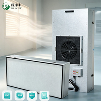 Unité de filtration à ventilateur FFU, grille de plafond modulaire pour salle blanche, filtre HEPA, faible consommation d'énergie, équipement de purification de l'air économe en énergie
