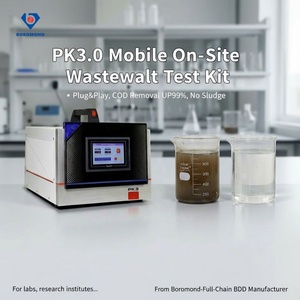 Kit portátil de prueba de diamante dopado con boro (BDD) para tratamiento de aguas residuales industriales, sustrato Nb, PK 3.0, prueba a escala de laboratorio in situ - Product Image 2