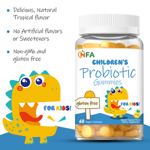 Etiquetas privadas Enzimas digestivas Probióticos Gummy Non GMO Suplemento DE SALUD inmune Gummies probióticos para niños - Product Image 3