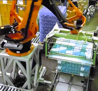 Robot d'entrepôt KR 3 AGILUS Robot industriel à 6 axes avec pince robotique et autres accessoires pour la manipulation de matériaux ou d'aliments