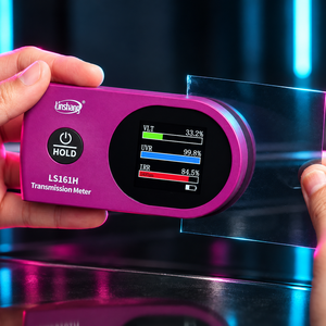 Medidor de Transmisión de Película Solar Portátil LS161H con Medición de VLT, UVR, IR Dual y TSER - Product Image 2