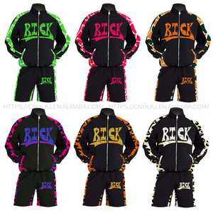 <strong>Men's</strong> Windbreaker Shorts Set Polyester Custom Streetwear Tracksuit Windbreaker <strong>Jacket</strong> and Short Set for <strong>Men</strong> <strong>Summer</strong> Outfit - Product Image 6