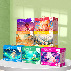 Wholesale Children's Early Education Puzzle Cartoon Animal Puzzle Gift Box Children's Educational <strong>Toys</strong> - Product Image 4