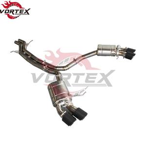 Vortex ท่อไอเสีย catback valved ไทเทเนียมเกรด5ประสิทธิภาพสูงสำหรับ Porsche Macan GTS 95B.2 2.9T 2020-2025ติดตั้งง่าย - Product Image 4