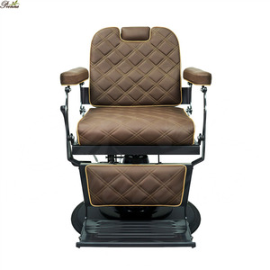 Fauteuil <span class=keywords><strong>de</strong></span> <span class=keywords><strong>barbier</strong></span> hydraulique professionnel classique robuste <span class=keywords><strong>de</strong></span> seconde main pour salon <span class=keywords><strong>de</strong></span> coiffure - Product Image 4