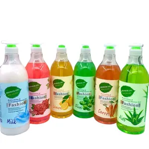 OEM Logo Private Label Natural Organic Body Wash Scrub Fruit Flavor Lightening Whitening Shower Gel