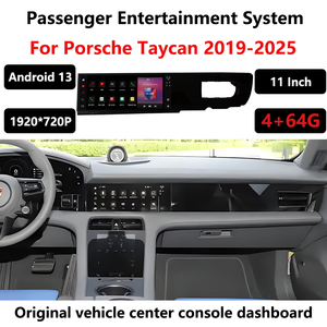 Carplay tự động điều khiển trung tâm đơn vị xe đồng thí điểm đa phương tiện Android hiển thị đài phát thanh DVD Player cho Porsche taycan 2019-2025 GPS NAVI - Product Image 3