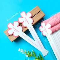 Bandelettes de test de parfum professionnelles personnalisées en papier couché cartonné, imprimées offset, avec étiquette estampée à chaud et impression UV