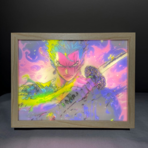 Un pezzo serie Luffy luce notturna 83 stile popolare Anime LED decorazione da tavolo USB spina <span class=keywords><strong>legno</strong></span> artigianale scatole di <span class=keywords><strong>legno</strong></span> cartelli da parete - Product Image 2