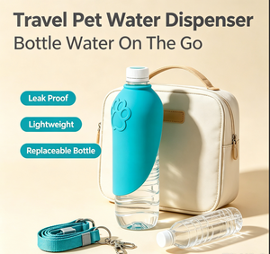 Botella <span class=keywords><strong>de</strong></span> Agua <span class=keywords><strong>de</strong></span> Silicona Personalizada para Perros, Dispensador <span class=keywords><strong>de</strong></span> Agua Portátil para <span class=keywords><strong>Mascotas</strong></span>, para Viajes al Aire Libre, a Prueba <span class=keywords><strong>de</strong></span> Fugas, OEM ODM - Product Image 5
