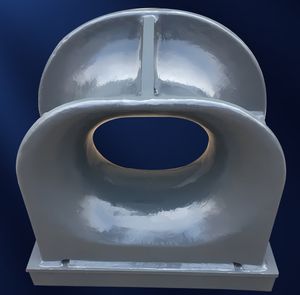 Doğrudan fabrika satış yeni çelik Panama Chock için marin donanımı palamar Deck güverte boru - Product Image 6