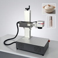 Nouvelle machine de marquage laser UV compacte de bureau Huike, 3-20W, refroidie par eau, CNC, application multi-matériaux, PCB, verre