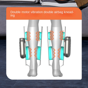 Dispositivo eléctrico de salud para pantorrillas, masajeador corporal de compresión de aire Airbag, masajeador de piernas con ondas de pantorrilla con 3 intensidades de calor y compresión - Product Image 5