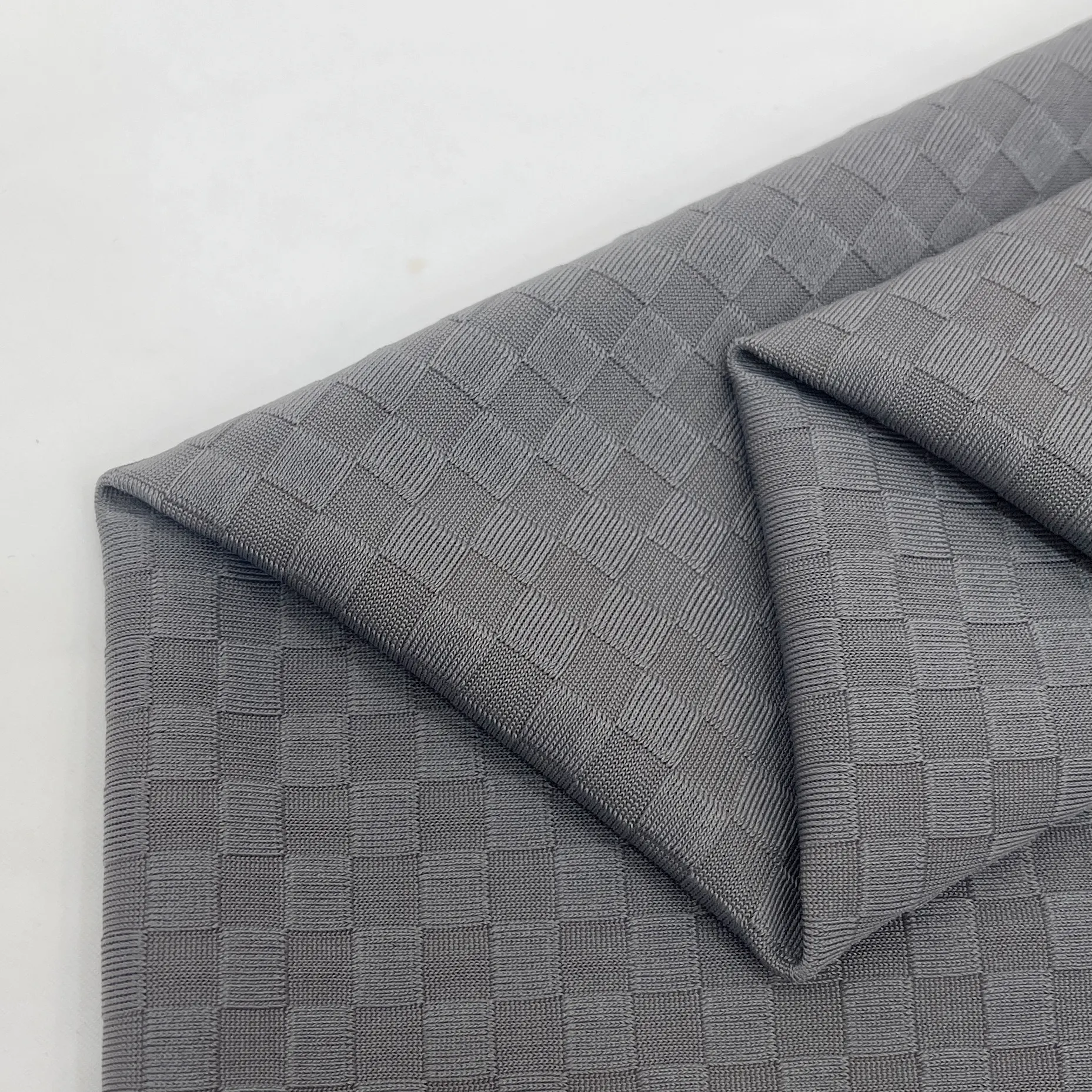 Kustom Pabrik kain spandeks poliester sejuk elastis 4 cara untuk pakaian olahraga pakaian dalam