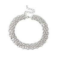 Nouveau Collier Serpent en Fer Élégant pour Femme, Accessoire Tendance Simple, Bijou Audacieux Minimaliste, Finition Luxe