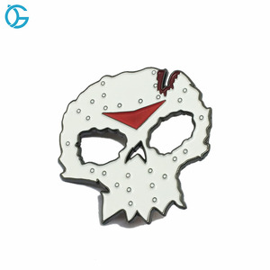 <span class=keywords><strong>La</strong></span> aduana de China de fábrica occidental de Halloween divertido metálica pintada placa - Product Image 1
