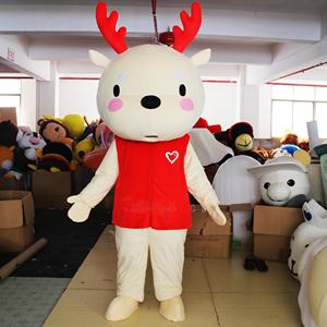 कस्टम हिरण कार्टून शुभंकर पोशाक खेल प्रदर्शन क्लब ब्रांडिंग और स्वयंसेवक पार्टी - Product Image 1