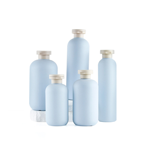 Eco-friendly Colored HDPE 200ml 300ml 400ml 500ml Soft Cosmetic Packaging Body Lotion Plastic <strong>Squeeze</strong> Shampoo <strong>Bottle</strong> with Pump - Product Image 6