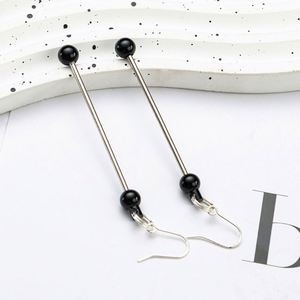 Handmade Beaded Earrings for Women Long Drop Design Lightweight Luxury Custom Jewelry <b>Gift</b> - Product Image 2