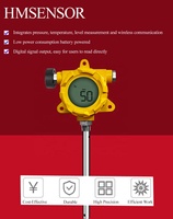 Jauge de température et de pression de carburant hydraulique numérique alimentée par batterie, 100 mm, intelligente, sans fil 4G, capteur de niveau de réservoir d'eau liquide