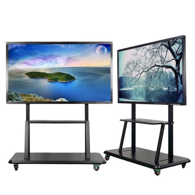 GPINXIN 55 65 75 86 100 110 Inch All in One Touch Screen Smart Board Electronic 20 Points Touch Screen Interactive Whiteboard