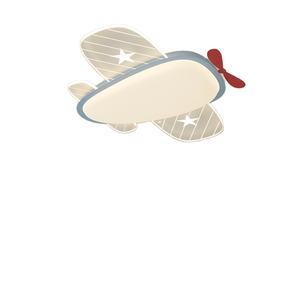 <span class=keywords><strong>Plafonnier</strong></span> d'<span class=keywords><strong>avion</strong></span> créatif pour enfants Protection des yeux à spectre complet LED moderne avec base en fer pour chambre de garçons - Product Image 1