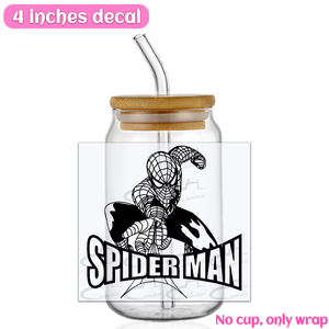 Gran oferta película famosa impermeable y a prueba de arañazos UV DTF Cup Wrap Transfers 16oz Glass Can Custom UV DTF Cup Wrap Transfers - Product Image 5