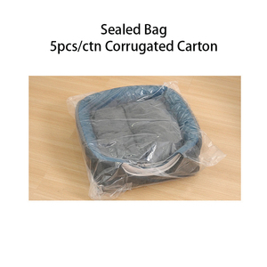 Bester Preis Halb geschlossenes Plüsch-Haustier bett Komfortable Katzen höhle Outdoor-freundliches Katzen nest für Katzen und Hunde - Product Image 2